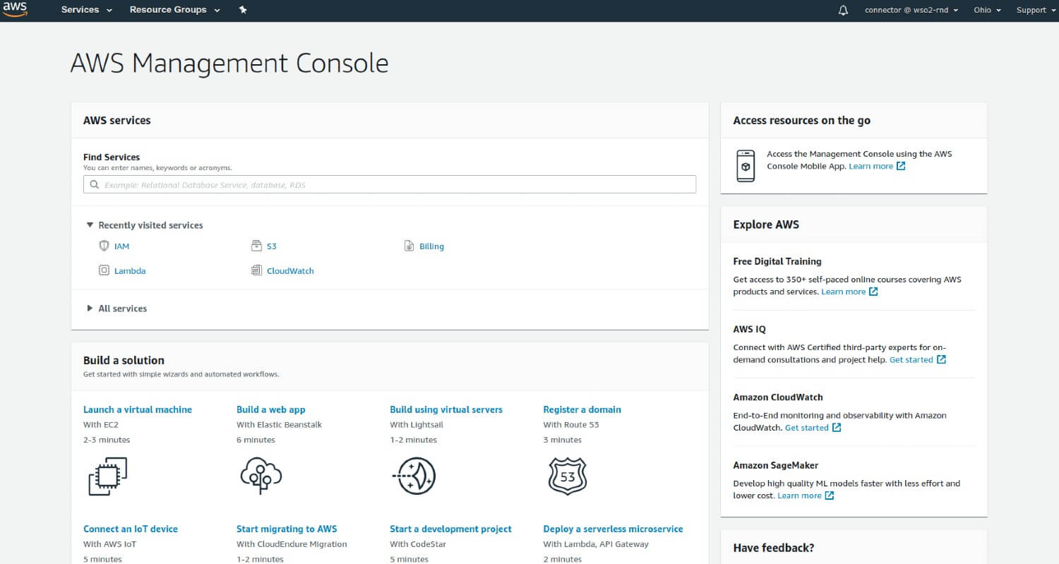 AWS Management Console