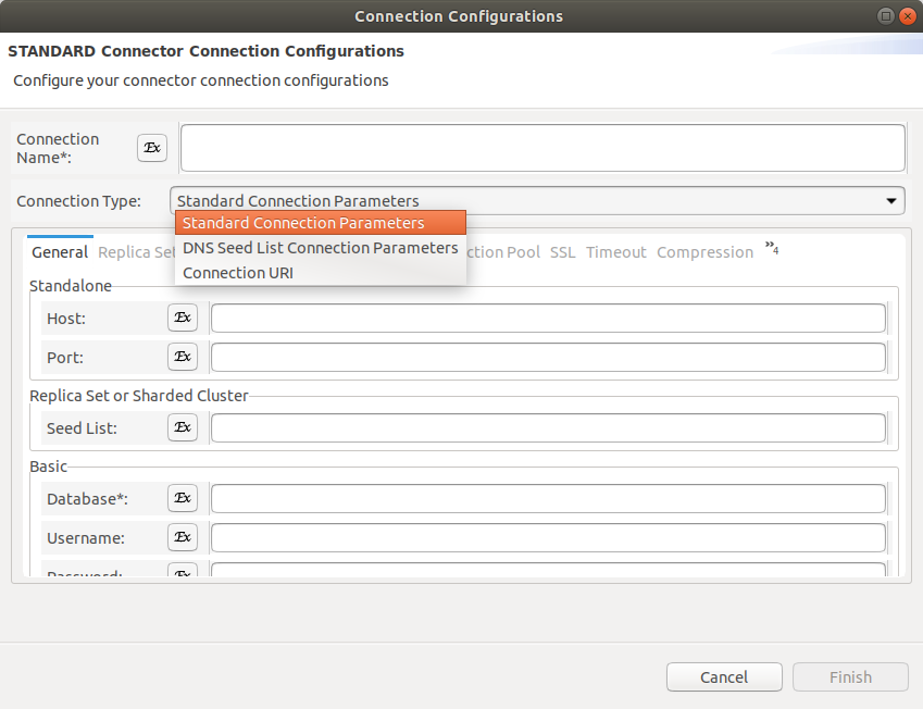 Types of MongoDB connections