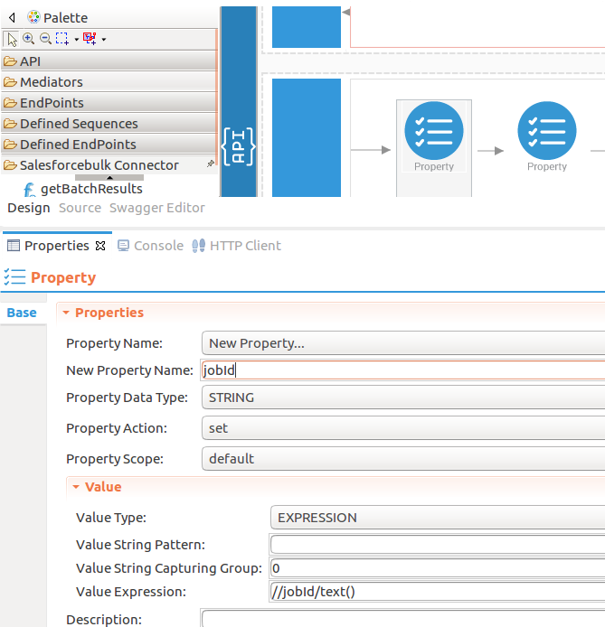 Add values to capture jobid value