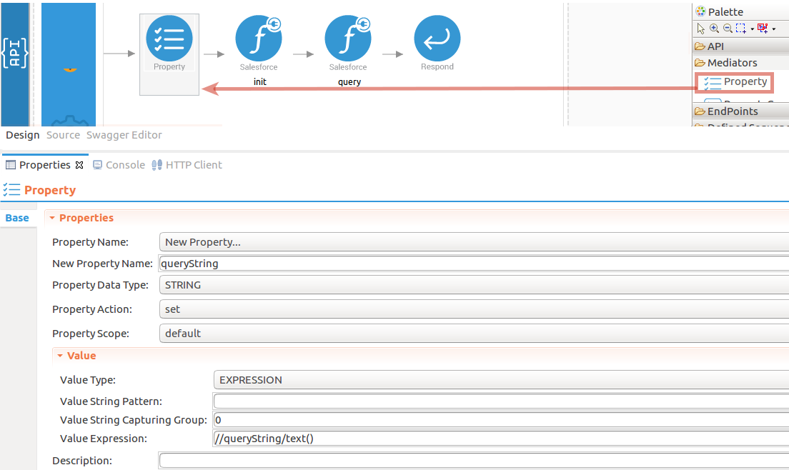 Add values to capture queryString value