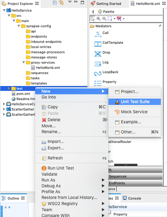 Create Unit Test Suite