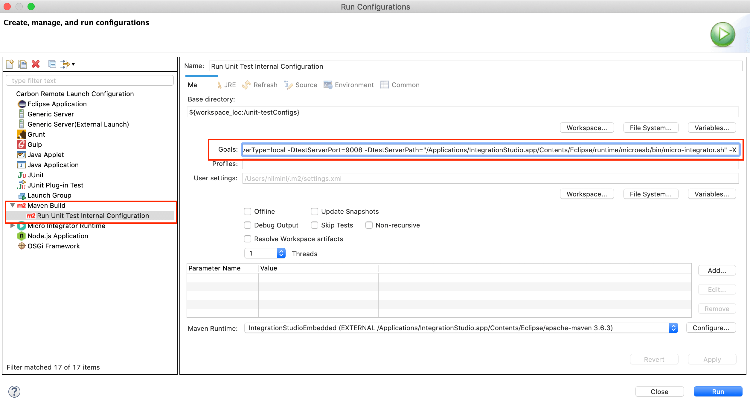 troubleshooting unit testing