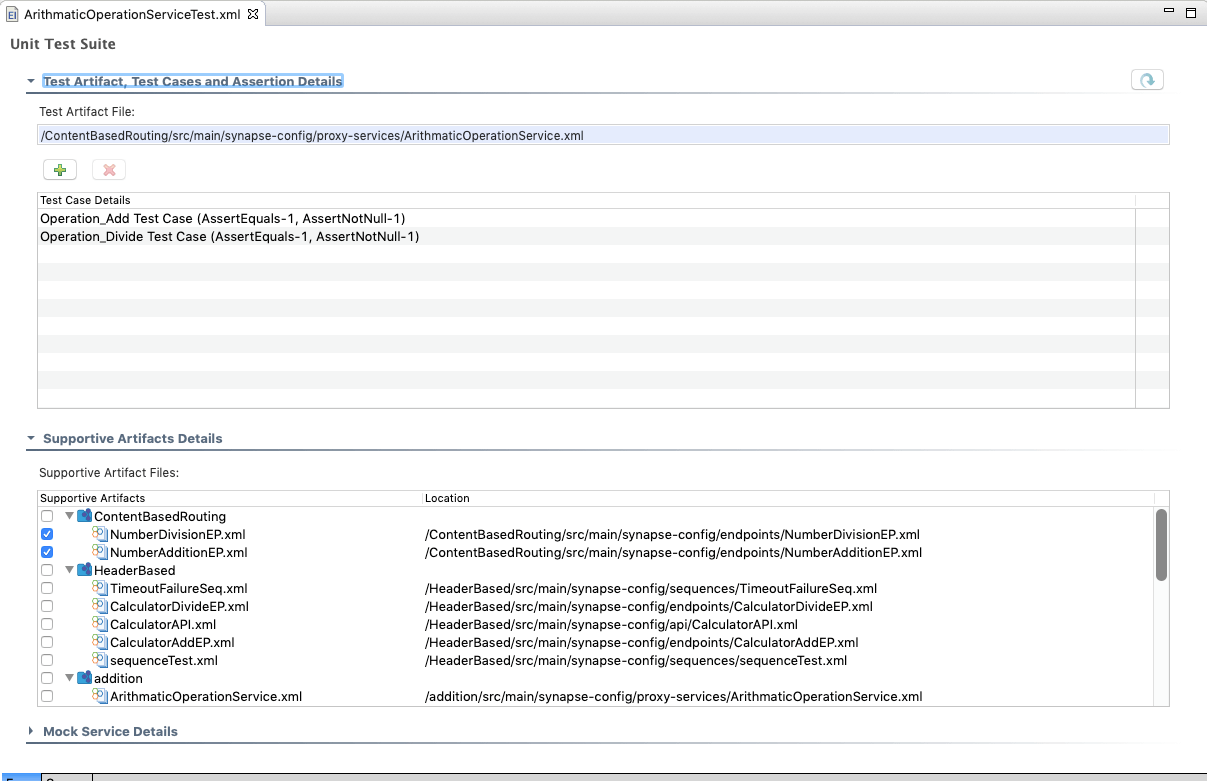 Unit Test Form