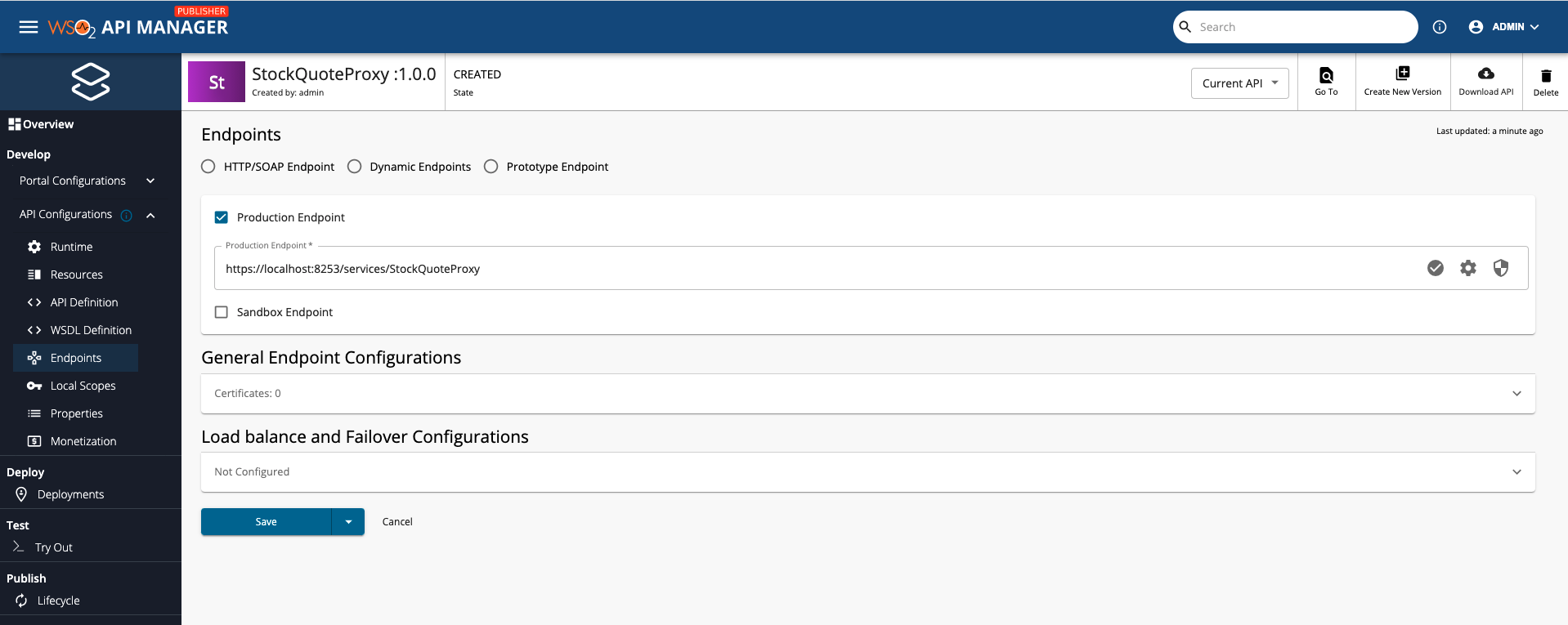 endpoint view