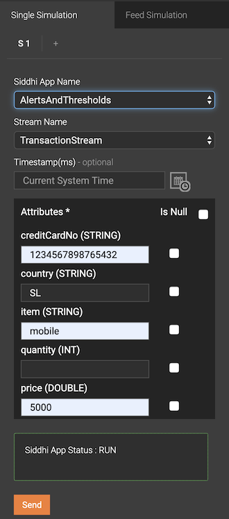 Enter Attribute Values