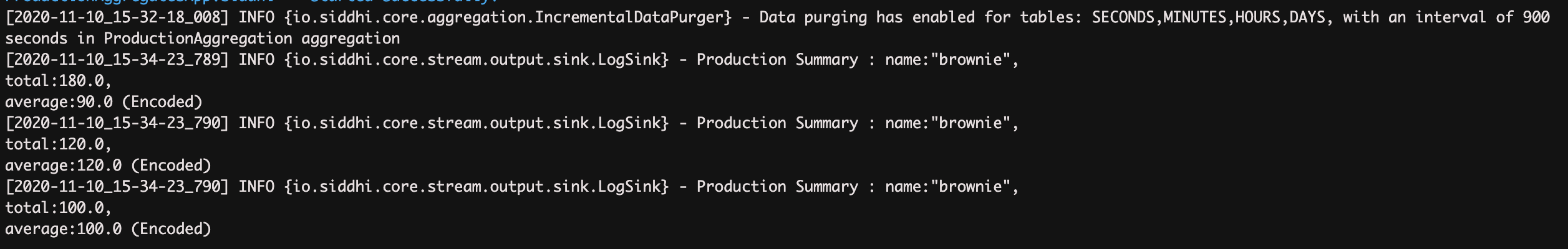 Aggregate Logs