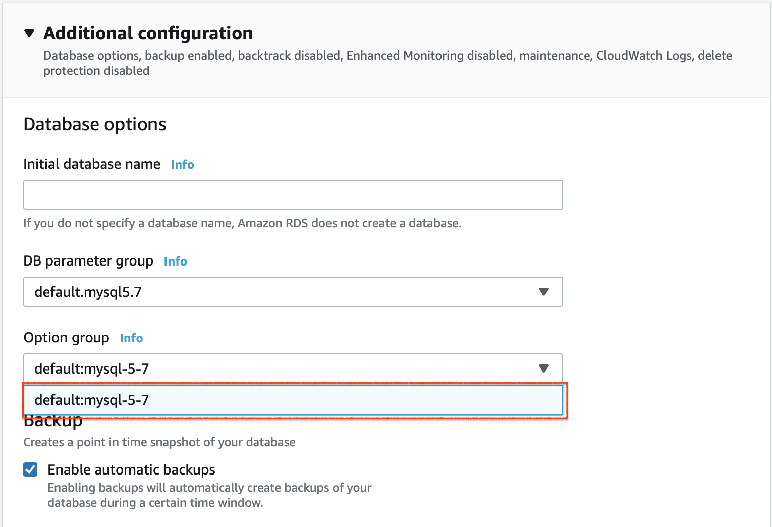 Additional Configurations