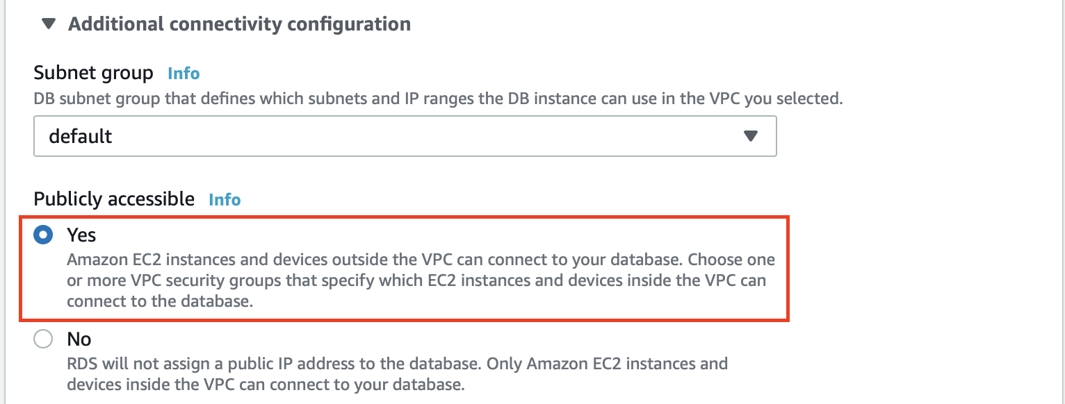 Additional Connectivity