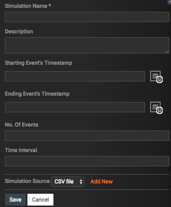 Create feed simulation